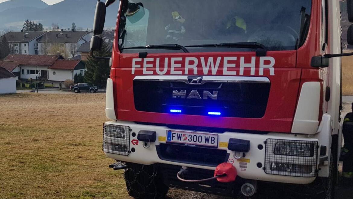 VERKEHRSUNFALL AUF DER B21, HÖHE KLÄRANLAGE