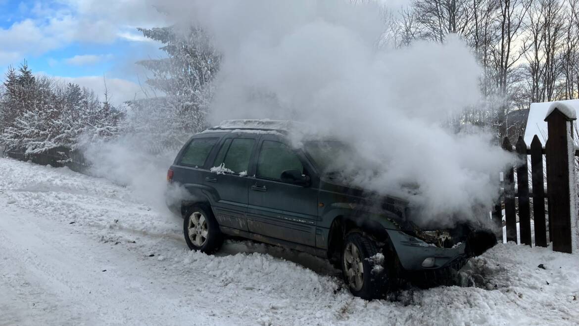 FAHRZEUGBRAND AM WAXENECK