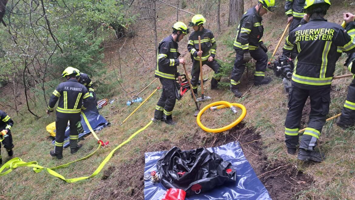 WALDBRANDÜBUNG IM RAIMUNDVIERTEL