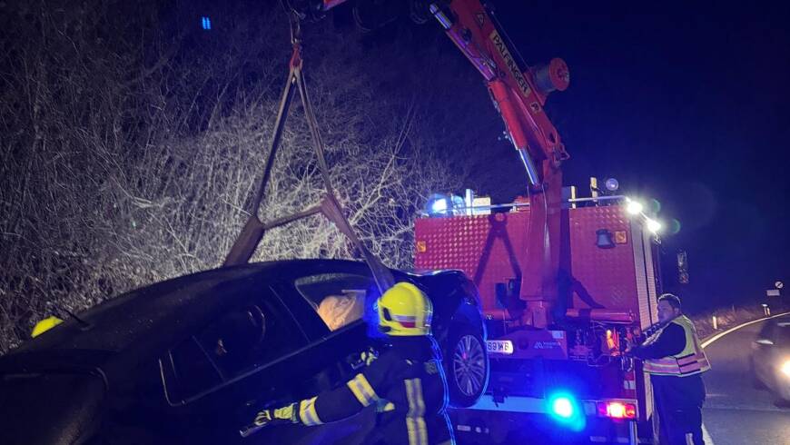 Fahrzeugbergung auf der B21