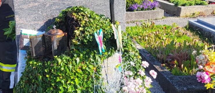 Kleiner Brand beim Friedhof