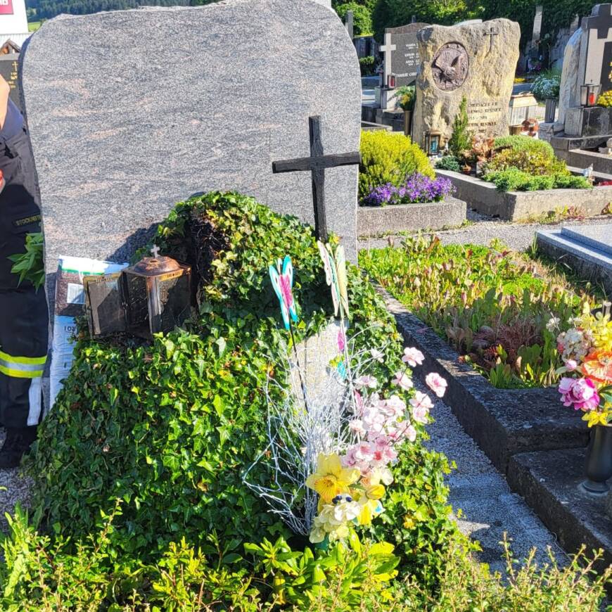Kleiner Brand beim Friedhof