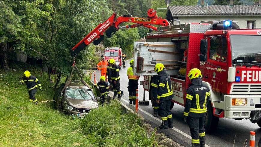 Verkehrsunfall auf der Pottensteiner Straße