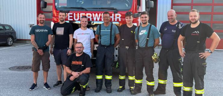 Erste „60er-Übung“ bei der FF Pernitz