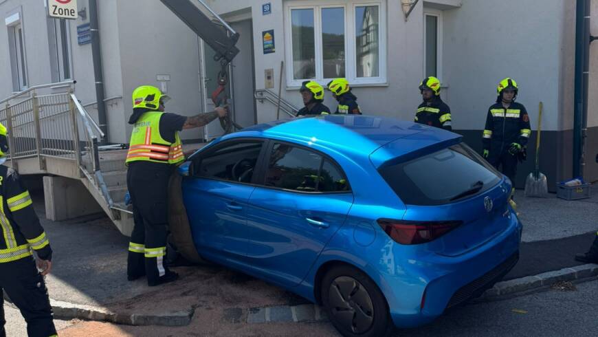 Verkehrsunfall in Pernitz