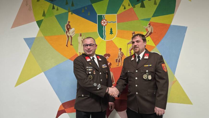 Wahl des Feuerwehrkommandos der FF Pernitz