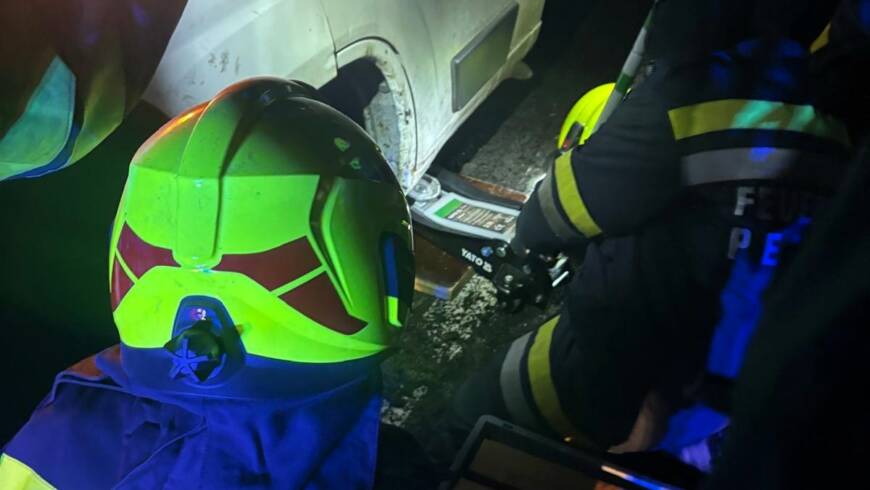 PKW-Bergung auf der B21