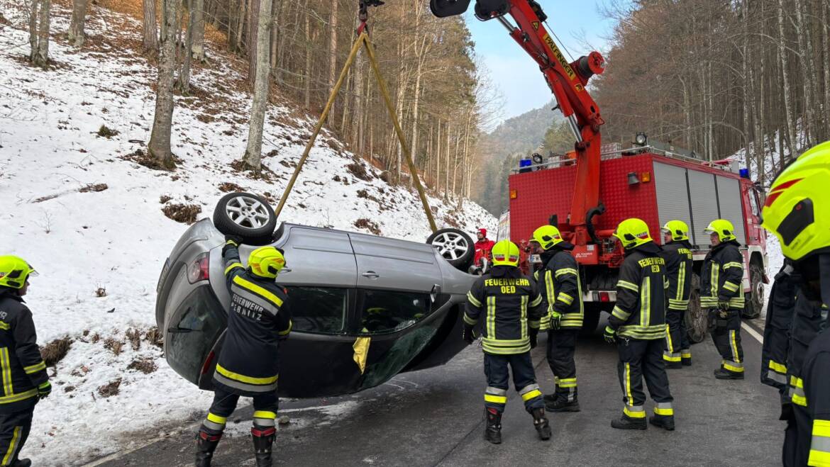 Verkehrsunfall im Schärfthal