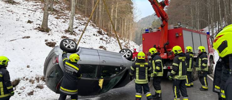 Verkehrsunfall im Schärfthal