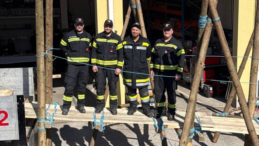 Ausbildung „Leinen und Knoten“ in Bad Erlach