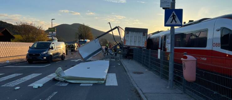 Verkehrsunfall mit Zugbeteiligung