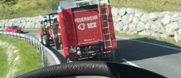 Bergung eines Motorrades zwischen Reichenthal und Pernitz