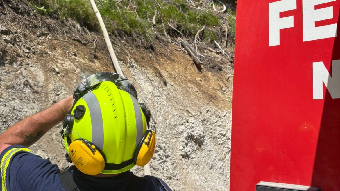 Waldbrand im Klostertal