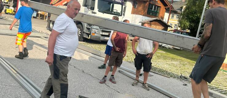 Vorbereitungen für unser 140-jähriges Jubiläumsfest