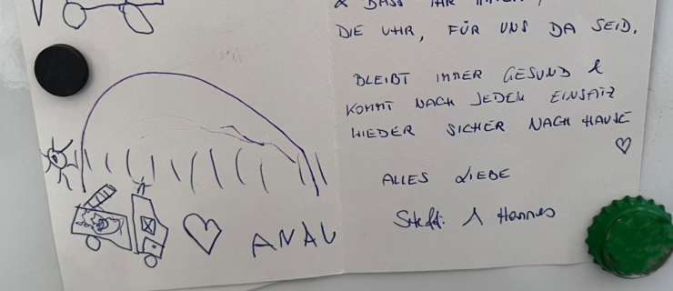 Ein herzliches Dankeschön an unsere Feuerwehr