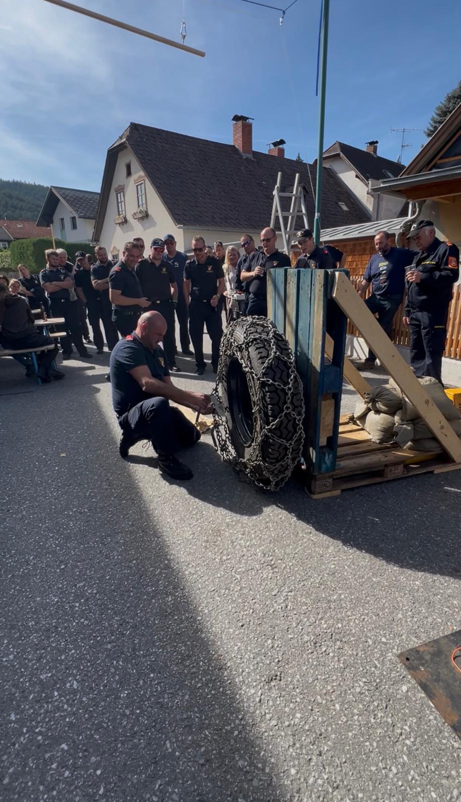 Geschicklichkeitsfahren bei der FF Neusiedl