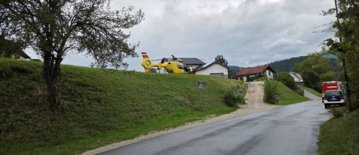 Verkehrsunfall mit Menschenrettung