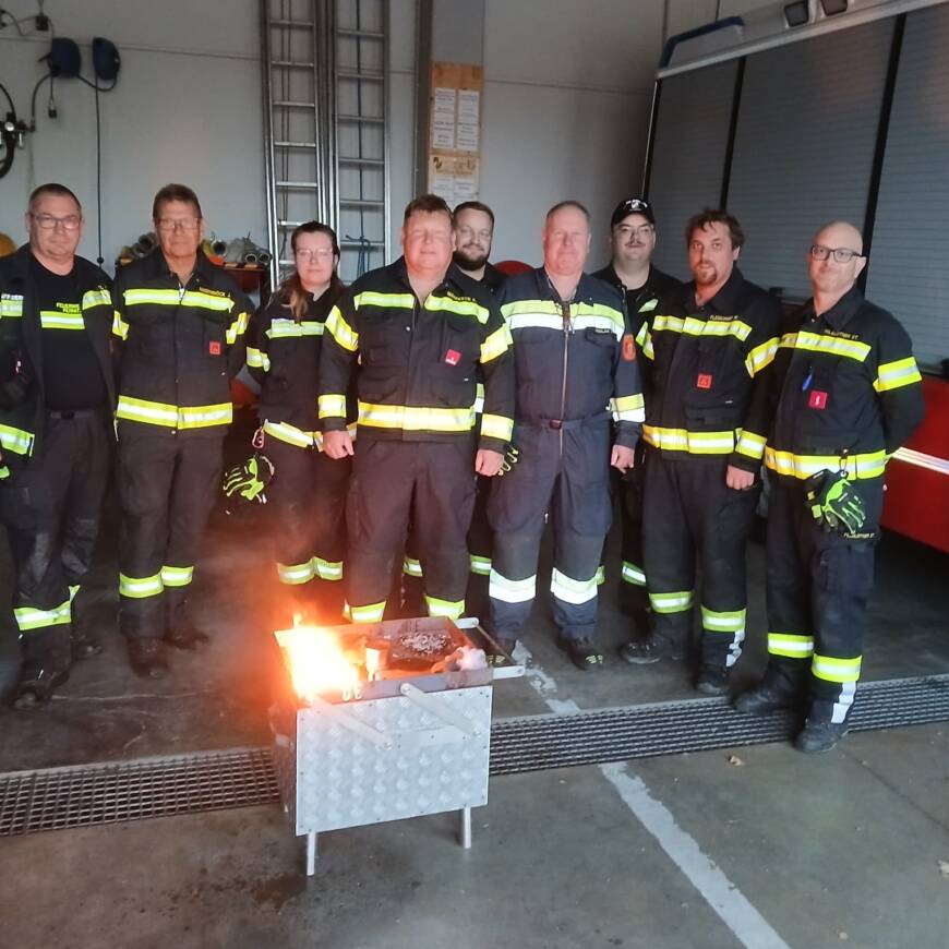 60er Übung Brand- und Löschlehre